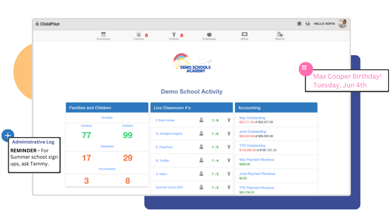 childcare management software